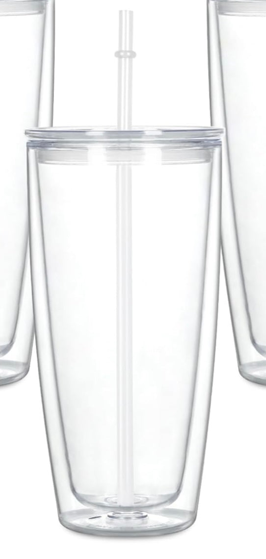 24oz. Snowglobe Cup Tapered