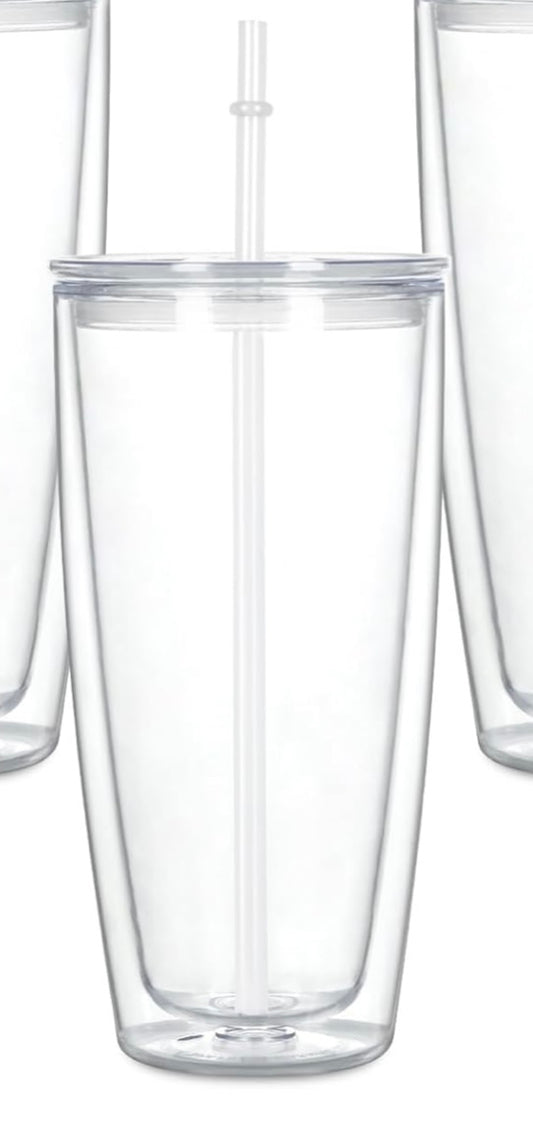 24oz. Snowglobe Cup Tapered