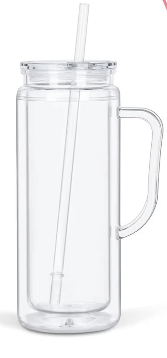 20oz Snowglobe Cup w/ Handle