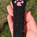 Punch Needle Paw Bookmark